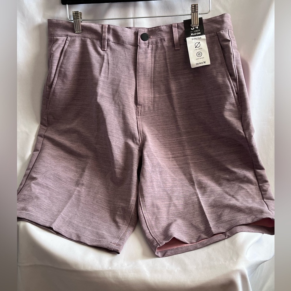 Hurley Men’s H20-Dri Walking Shorts.